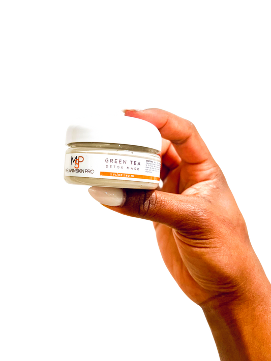 Melanin Skin Pro Green Tea Detox Clay Mask